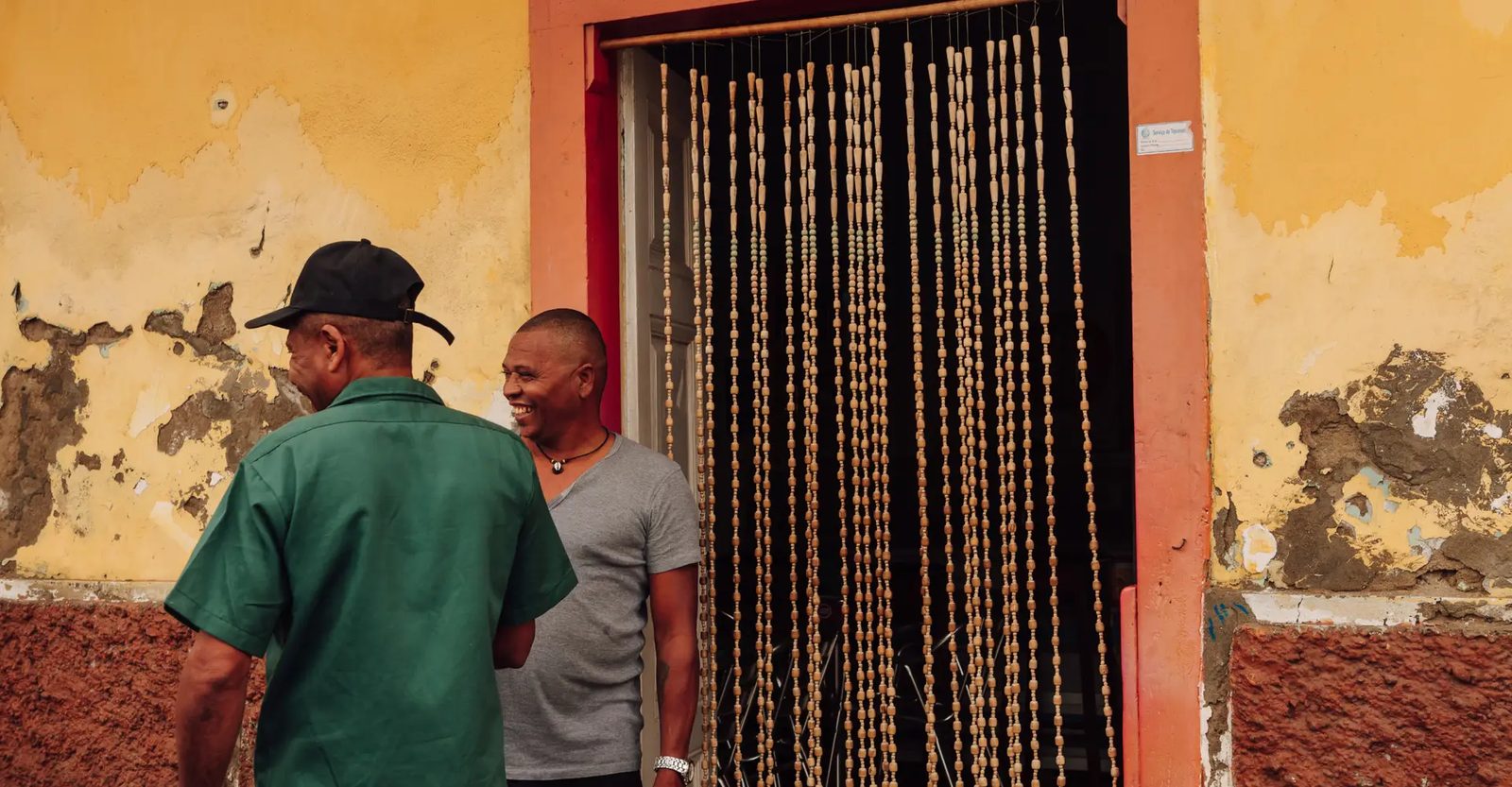 Local life, Mindelo street portrait
