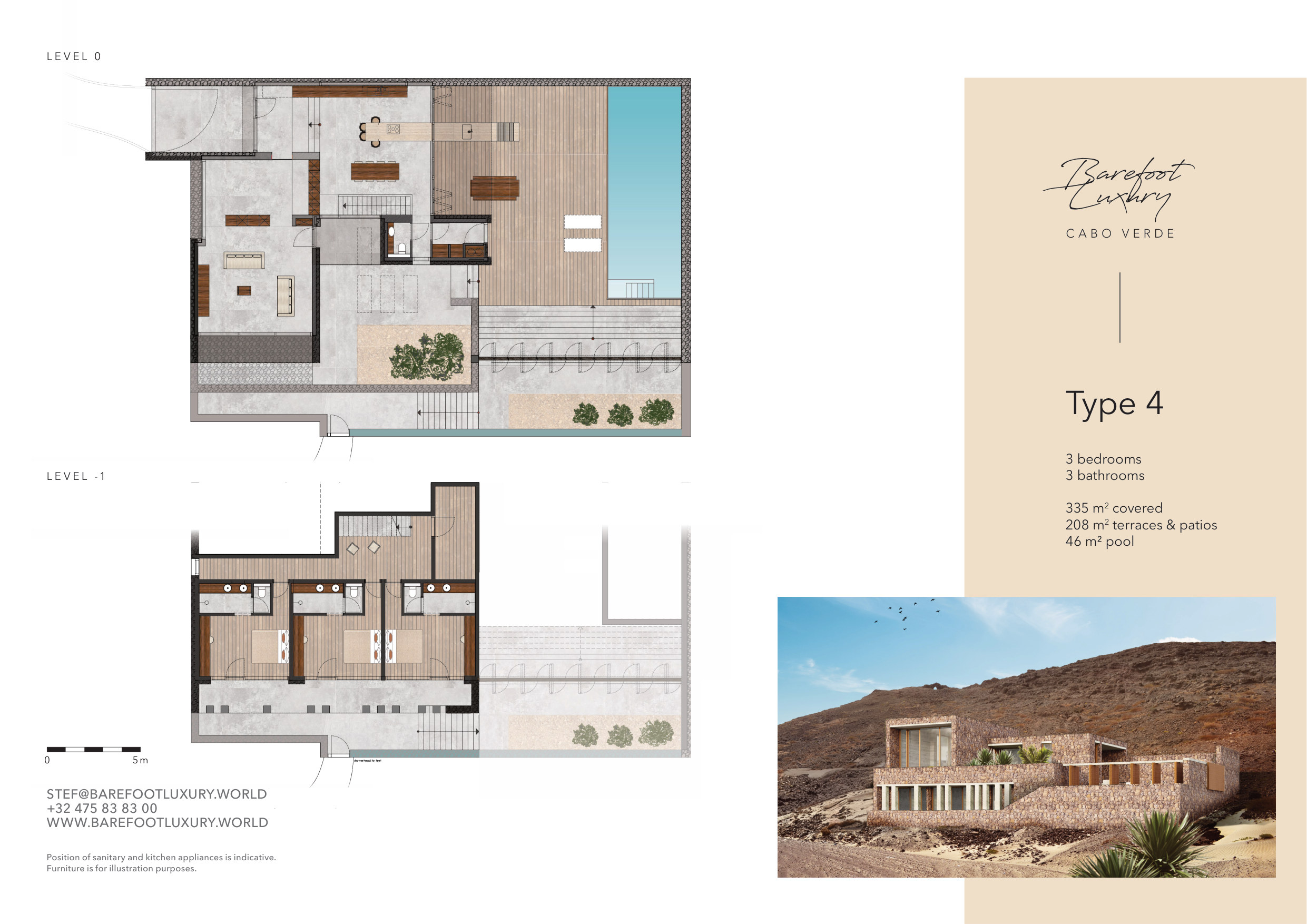 Villa Type 4 — architectural floor plan